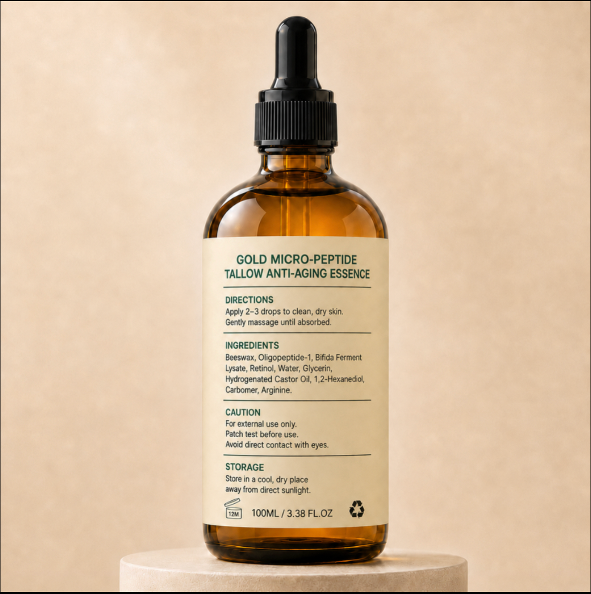 Peptide Tallow Elixir